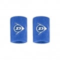 Dunlop Schweissband Handgelenk Logo Short royalblau - 2 Stück